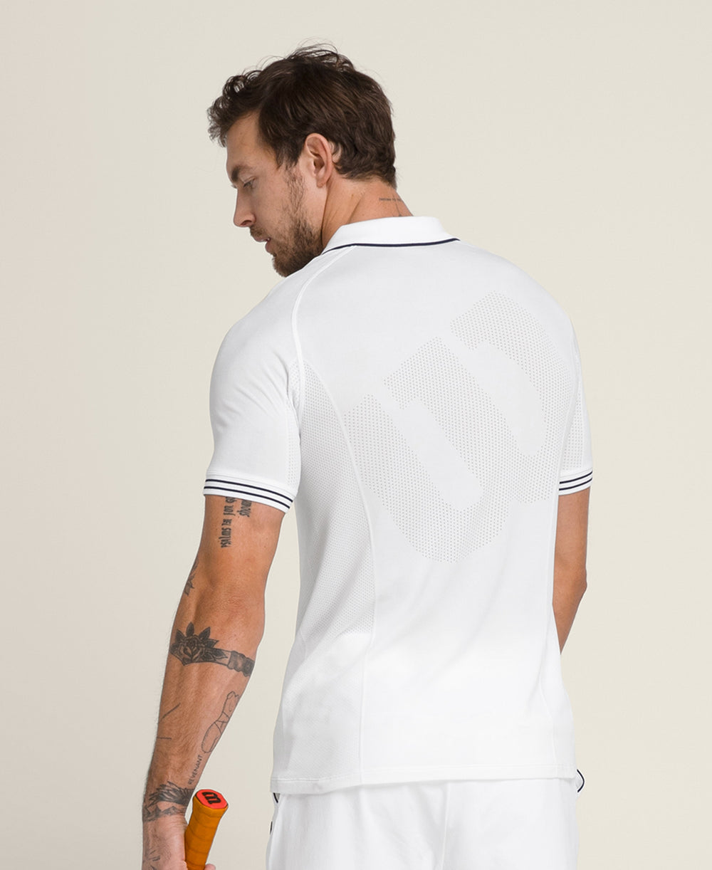 Players Seamless Polo - White - WilsonME