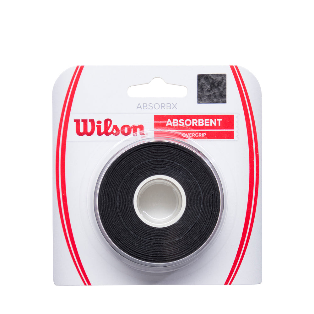 Absorbx Overgrip 3 Pack Black