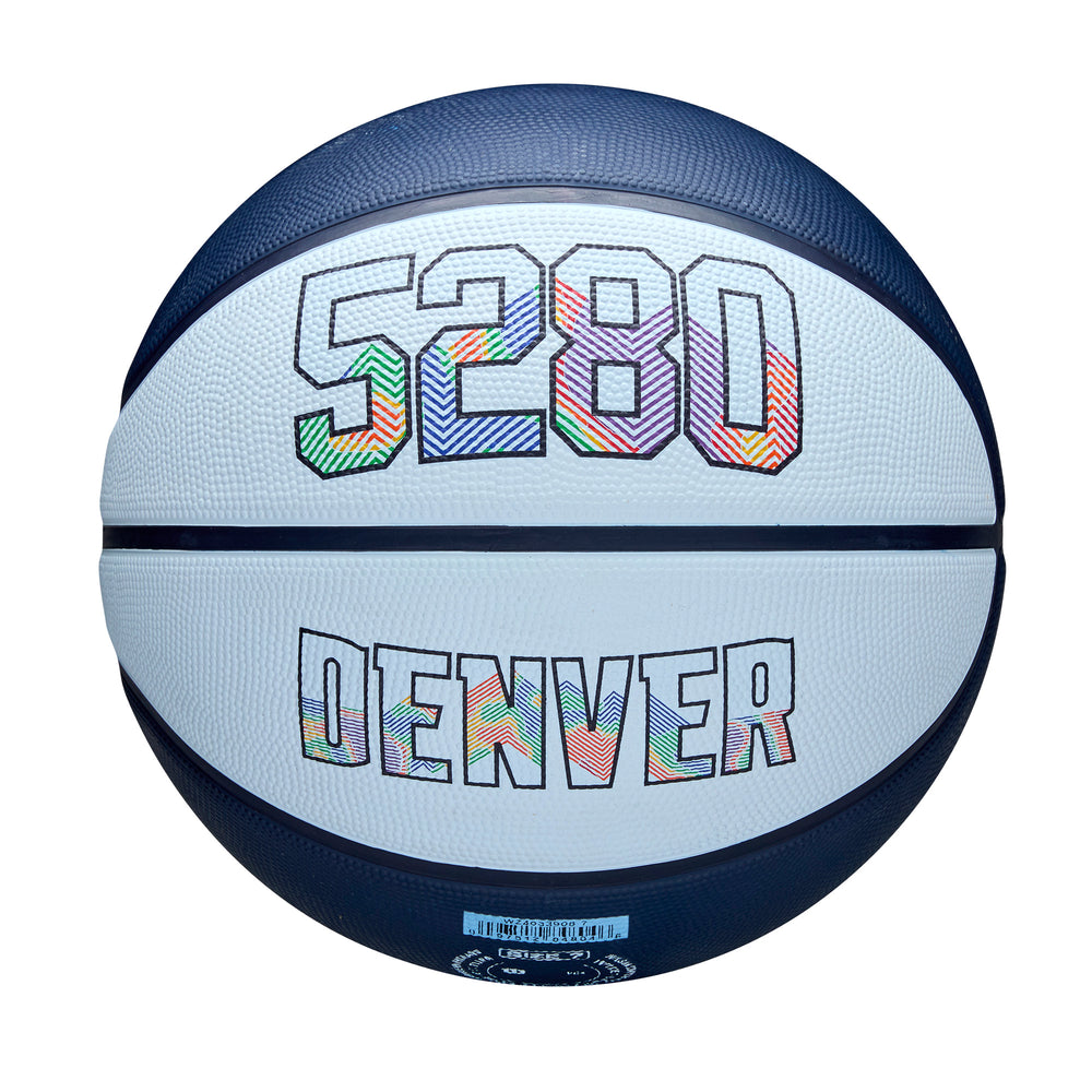 NBA Team City Edition Basketball Denver Nuggets