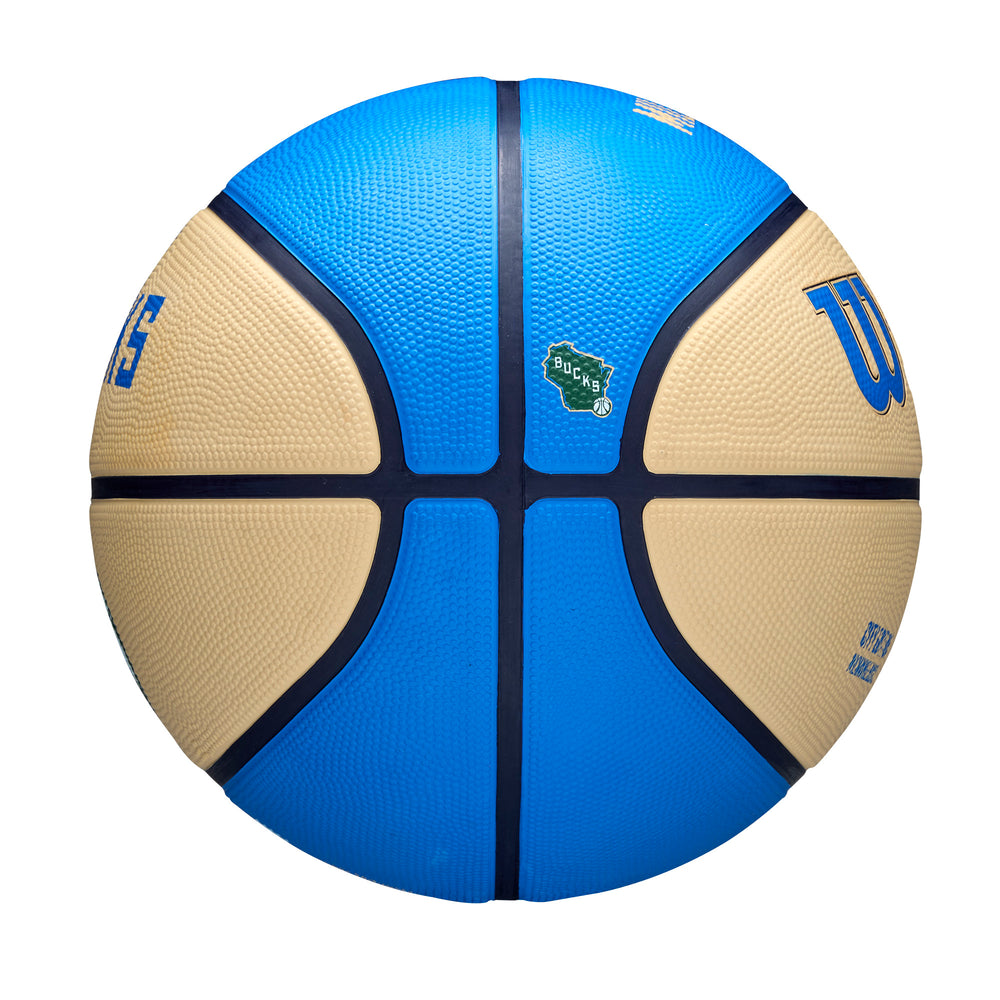 2024 NBA Team City Edition Basketball Milwaukee Bucks