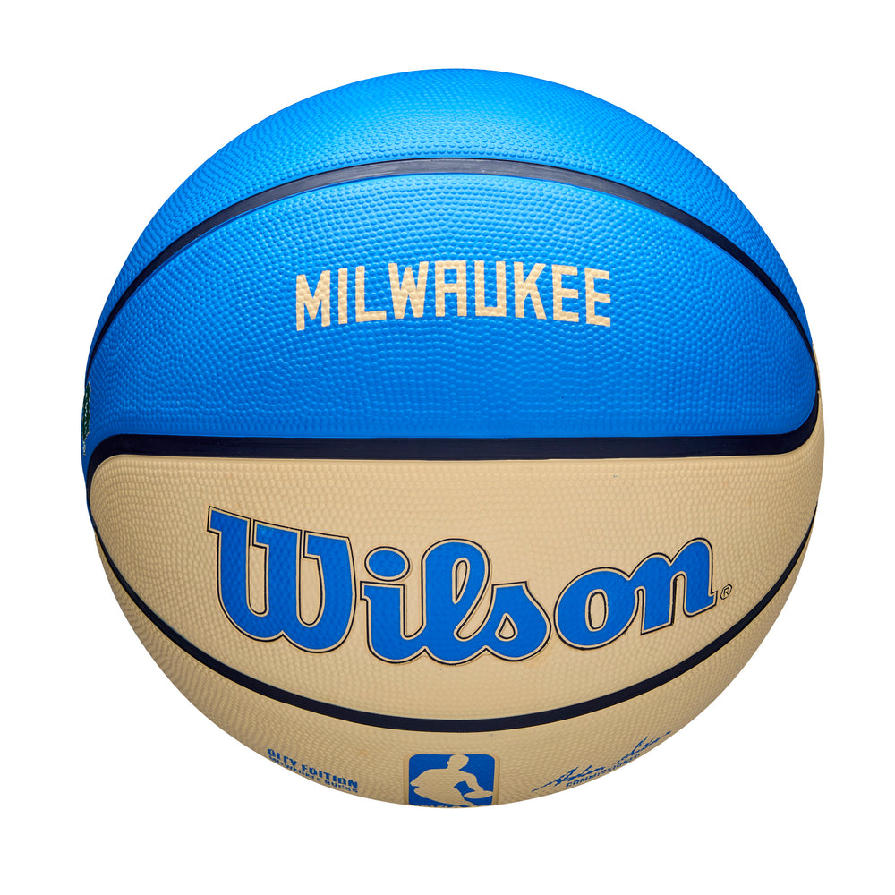 2024 NBA Team City Edition Basketball Milwaukee Bucks
