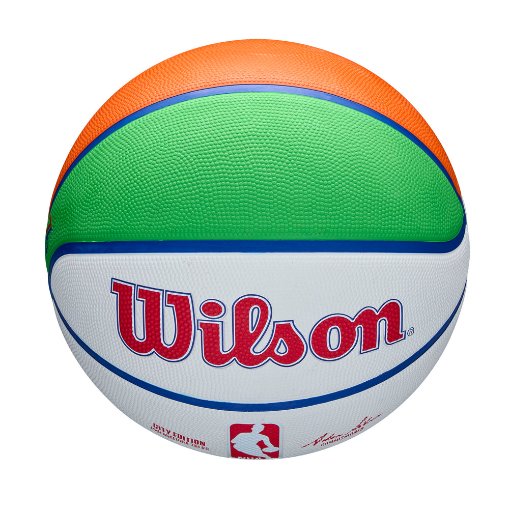 2024 NBA Team City Edition Basketball Philadelphia 76ers