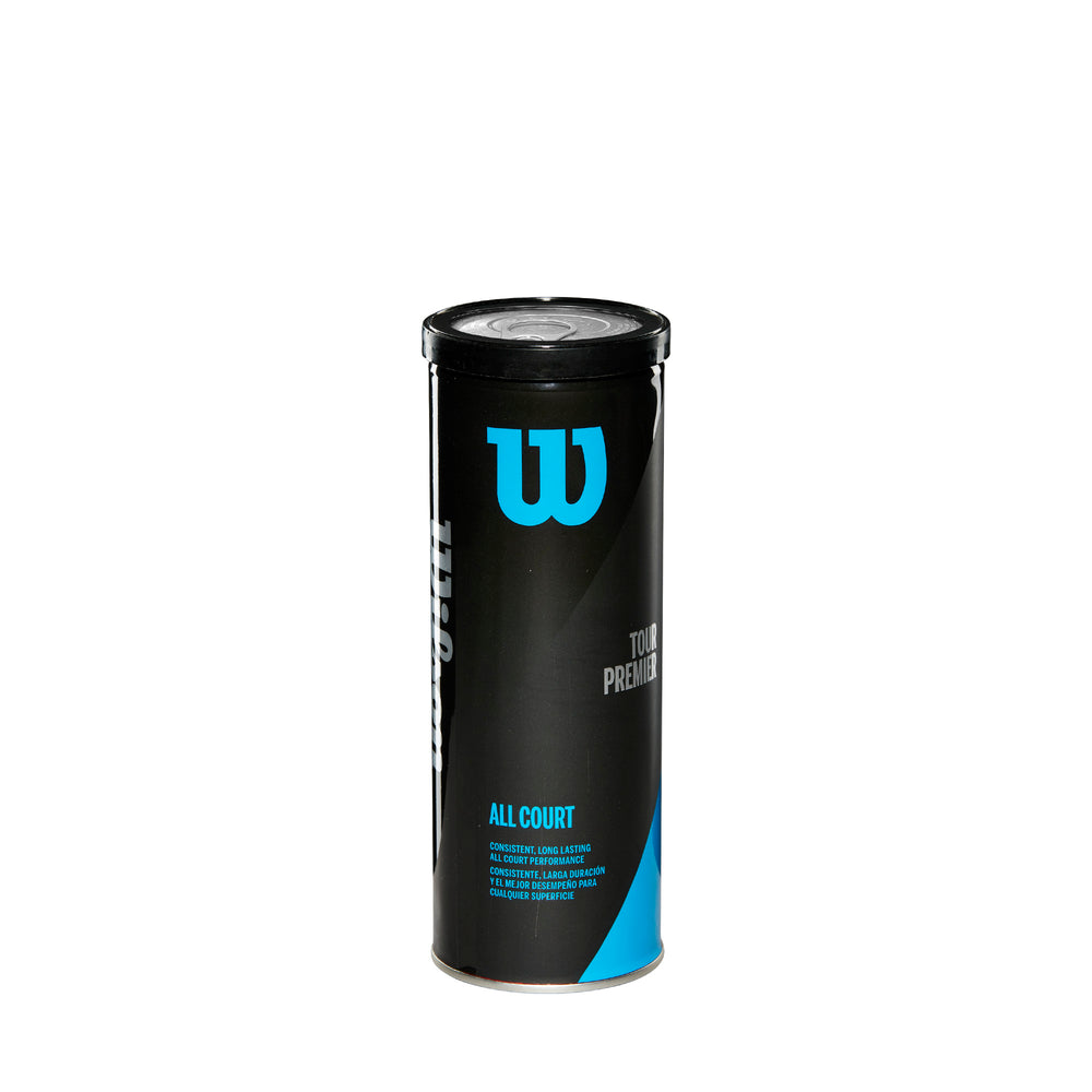 TOUR PREMIER ALL COURT 3-BALL 24 CAN CASE TENNIS BALLS - WilsonME