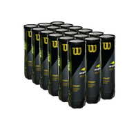 US OPEN XD 4-BALL 18 CAN CASE TENNIS BALLS