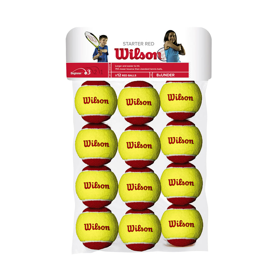 STARTER 12-BALL PACKTENNIS BALLS - WilsonME