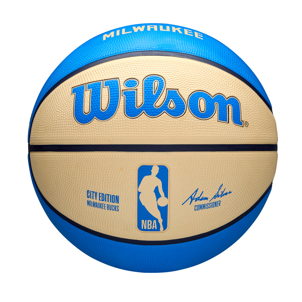 2024 NBA Team City Edition Basketball Milwaukee Bucks