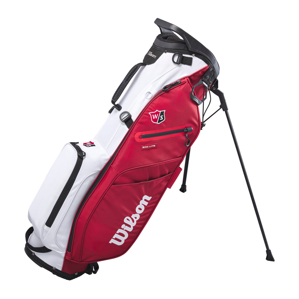 Wilson Staff Exo Lite Golf Stand Bag, Red