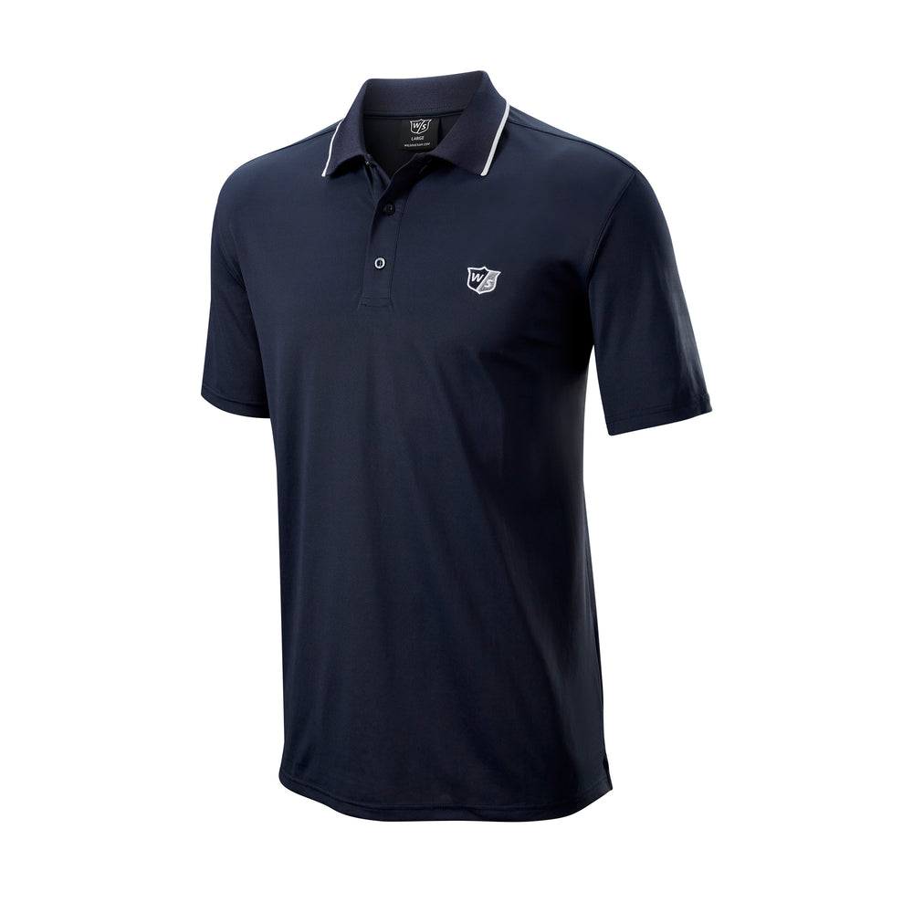 MEN'S CLASSIC GOLF POLO - NAVY - WilsonME