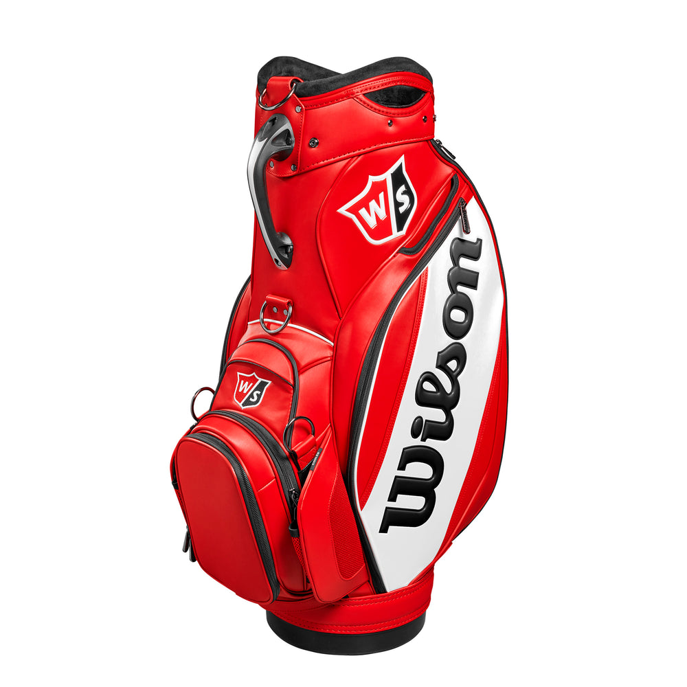 Wilson Staff Golf Cart Tour Bag, Red