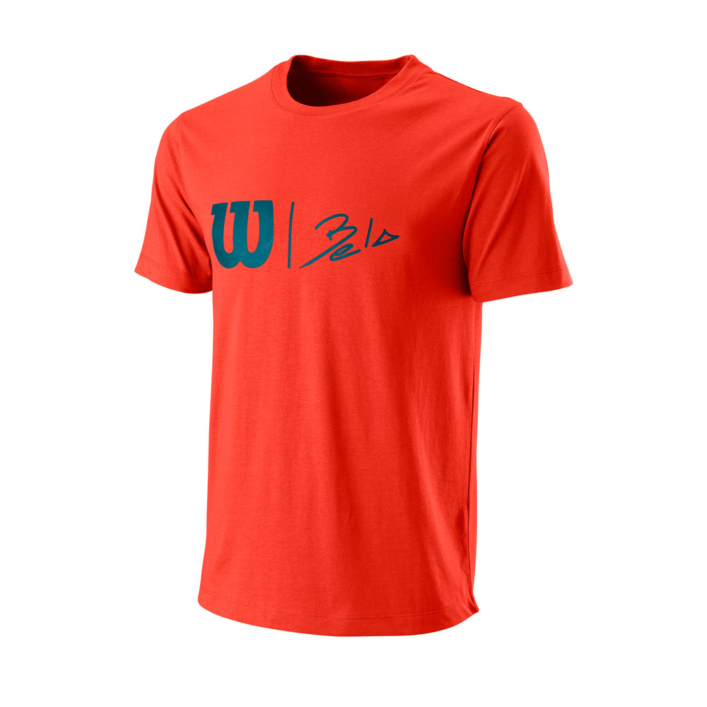 Men's Bela Hype Tech Tee - Fiesta Orange