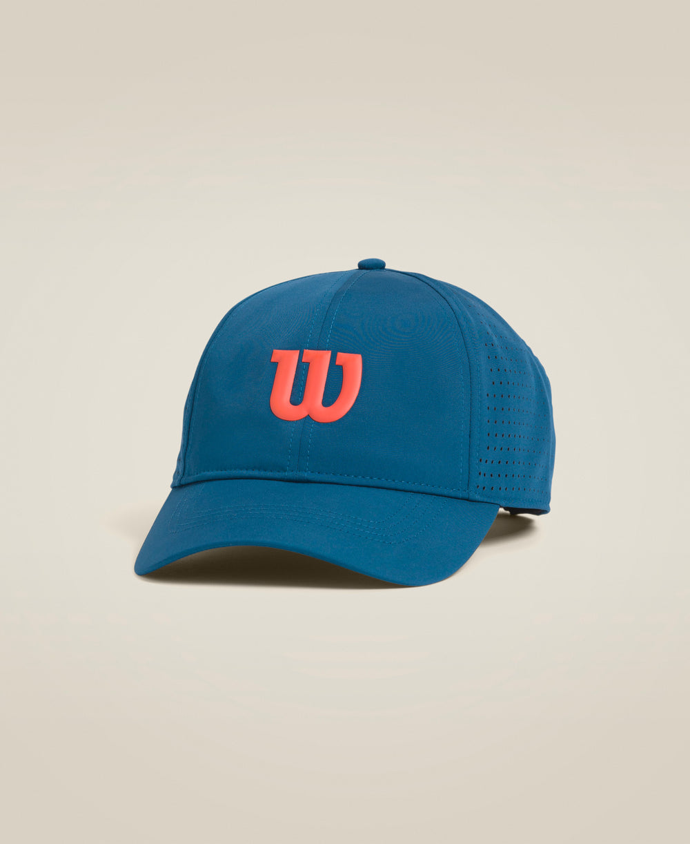 ULTRALIGHT TENNIS CAP II - BLUE - WilsonME