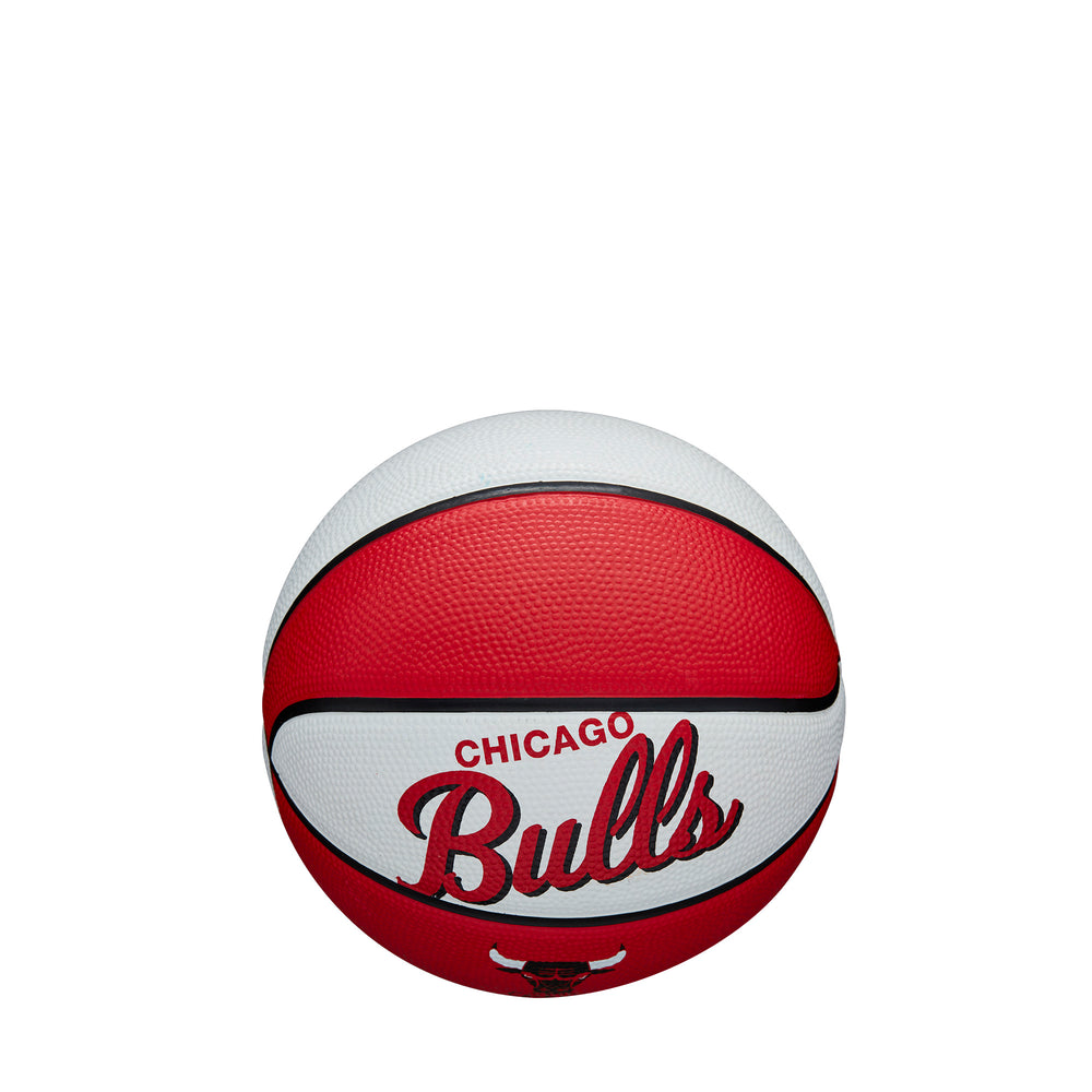 NBA TEAM RETRO MINI BASKETBALL - CHICAGO BULLS - WilsonME