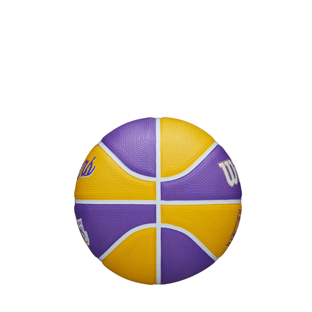 NBA TEAM RETRO MINI BASKETBALL - LOS ANGELES LAKERS - WilsonME