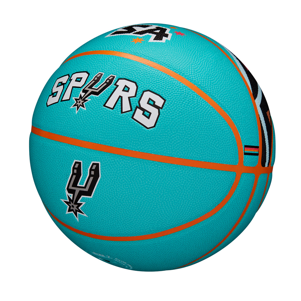 NBA TEAM CITY COLLECTOR BASKETBALL - SAN ANTONIO SPURS - WilsonME